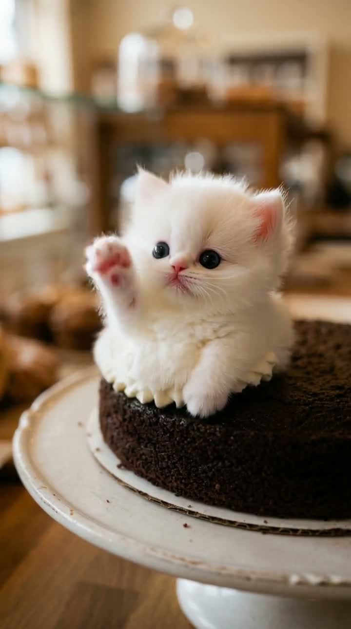 Cake Kitten Video