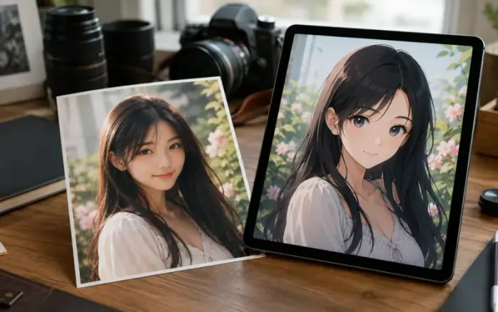 AI Anime Generator example